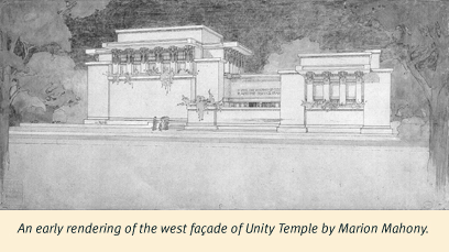 Unity Temple facade